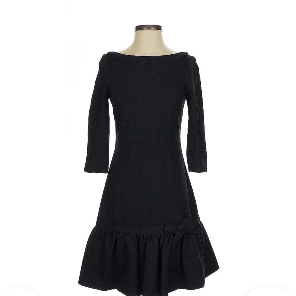 Kate Spade Elegant Black Dress with Bow Detail